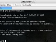 Running quarReminder