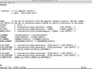 Slightly complicated definitions of unicode patterns.