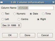 Add a second column, date type
