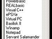 QuickRunMenu 1.0.0 under Windows