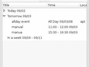 Agenda View