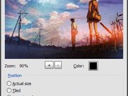 Wallpaper dialog