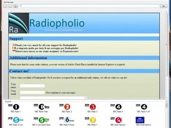 Radiopholio 5.5 main window