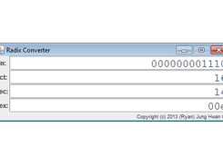 Radix converter Screenshot 2