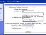 Package builder wizard, build packages in 4 simples steps