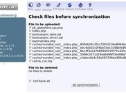 Site Manager, built in FTP synchronization