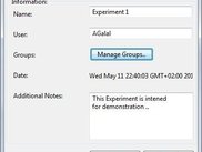 Experiment Information