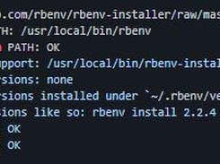 rbenv Screenshot 1