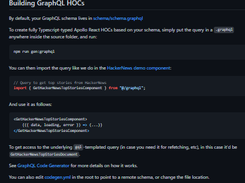 React + GraphQL starter kit Screenshot 1