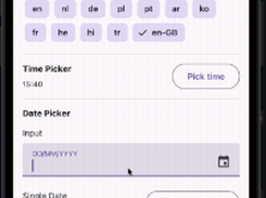 react-native-paper-dates Screenshot 1