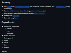 Reactive MVVM Screenshot 1