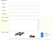 Demo ReCaptcha on Sending feedback form