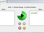A screenshot of the test window of RectoVerso
