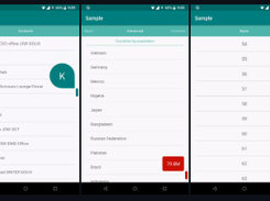 RecyclerViewFastScroller Screenshot 1