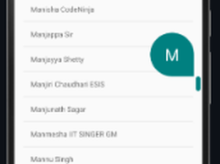 RecyclerViewFastScroller Screenshot 2