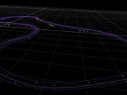 Early wireframe rendering in Map Viewer.