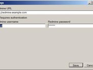 Settings dialog