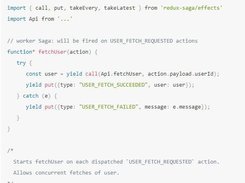 redux-saga Screenshot 1