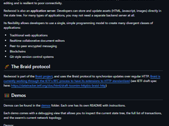 Redwood Database Screenshot 1