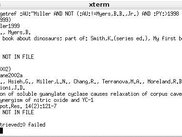 Running a query on the command line