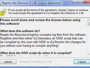 License and Information Page
