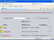 View, delete, upload and download files