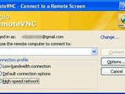 Make a RemoteVNC connection