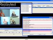 Example of replaying a video, transcription and annotations