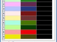 Cadastro de Esquemas de Cores para as reservas