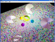 Many Spheres (ManySpheres.rib from the jrman project)