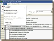 Dragon View provides language and multiple view options