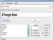 Random name generator at work (v0.4)