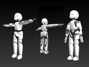 An early design of the iCub cover (latest version on SVN)