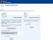Pantalla d'Autentificació
