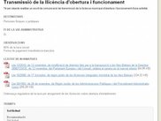 Detalls del Procediment de petició de Llicència d'Obra
