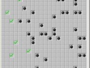 Game of roxMine 1.1 after cheeting then loosing.
