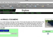 Area explorer with rudimentary look command support