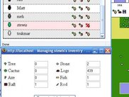User manager and inventry manager screens