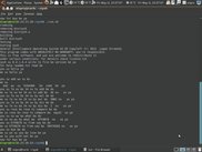 GI-OS sysh in action, doing some interpreter commands