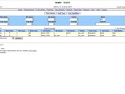 RTH test library screen