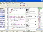 can use a shell menu and drag a file from statusbar