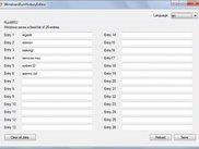 WindowsRunHistoryEditor Main Form (engl.)