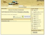 SCAM e-portfolio main page