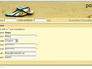 Editing personal preferences