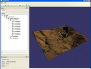 Early screenshot of SceneEdit.