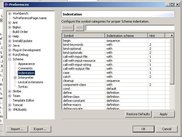The "Indentation" preference page (v0.4.0 on Eclipse 3.0)