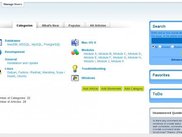 The main view of a Sciret admin user