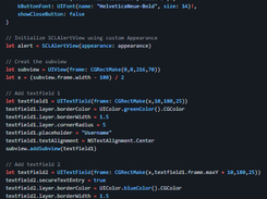 SCLAlertView Screenshot 2