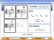 Clefs and notes selection - Windows