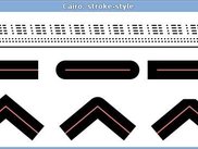 Different stroke styles